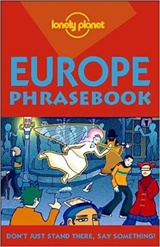 Lonely Planet Europe Phrasebook (Phrasebooks) (English)