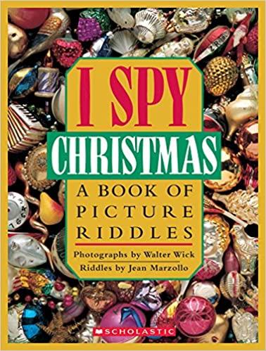 I Spy Christmas: A Book of Picture Riddles (English)